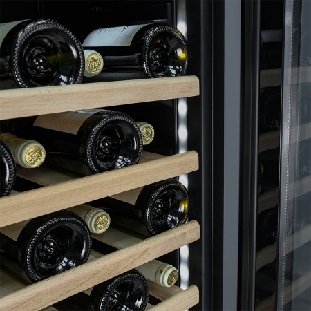 Винный шкаф Meyvel MV66-KBB1 встраиваемый в колонну